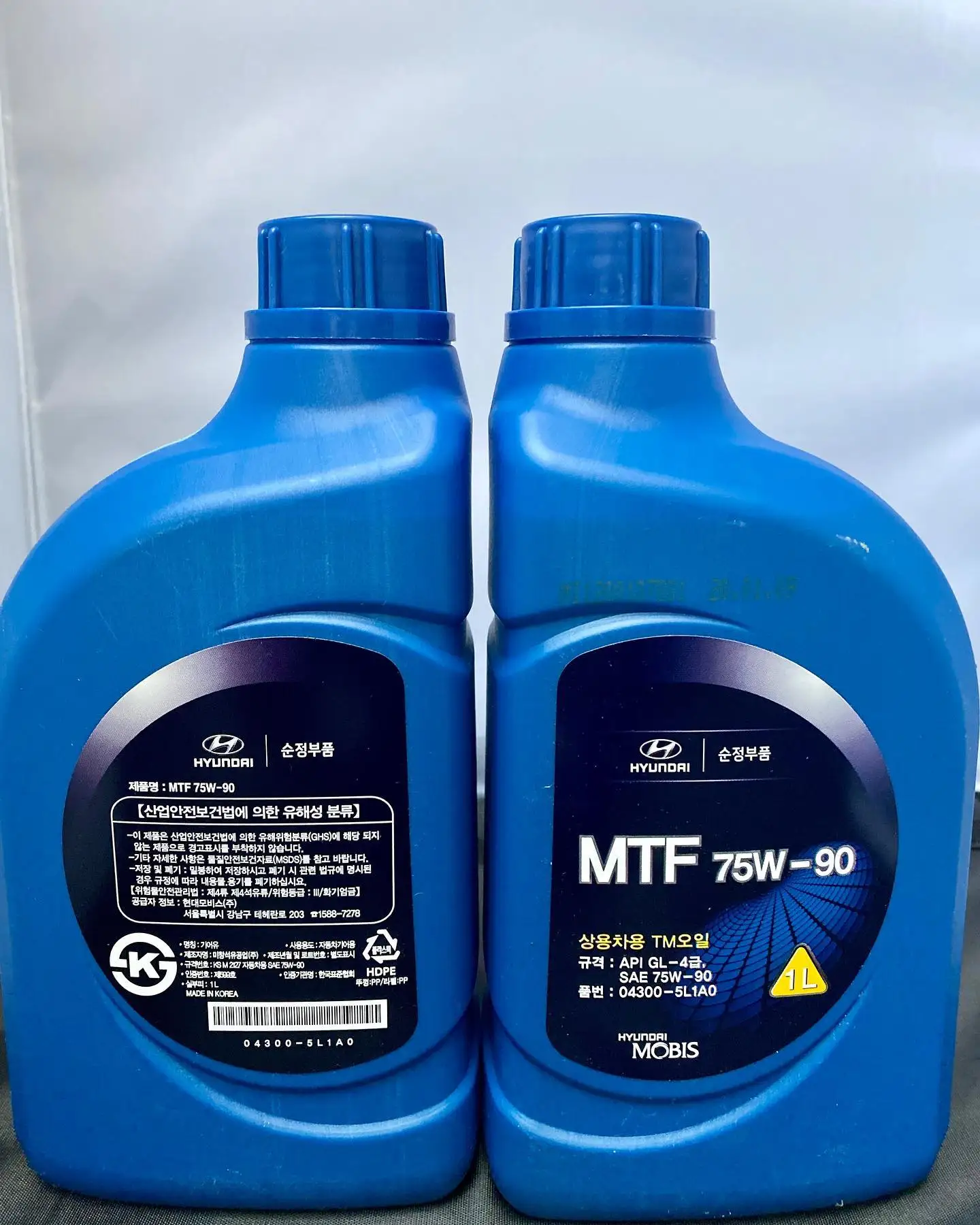 04300-5L1A0 MTF 75W-90 / GL-4 - Hyundai Kia Mobis Transmission Oil