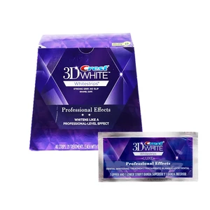 Cr est 3DWhite Strips, Glamorous White, Teeth Whitening Strip Kit, 32 Strips (16 Count Pack)