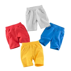 Hot Sale 100% Cotton Breathable Boys Short Pants Wholesale Boys Beach Summer Shorts
