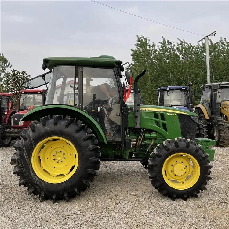 Fairly Used Farm Tractor John 95hp John Deere With Cabin Good Quality