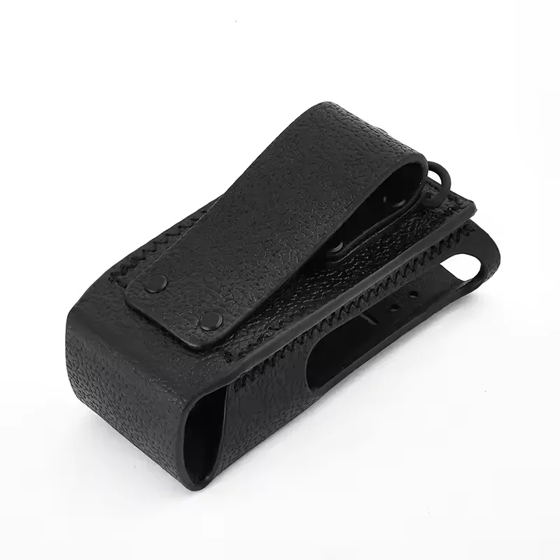 Pmln5840 Hard Leather Carry Case Holster For Motorola Xpr7550e Dp4801e ...