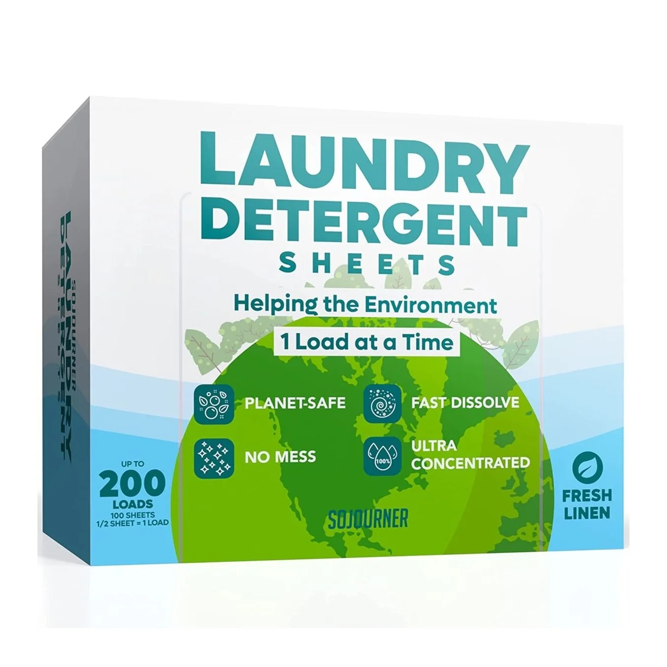 Earth Breeze Eco Sheets - Eco Friendly Laundry Detergent Sheets - Buy ...