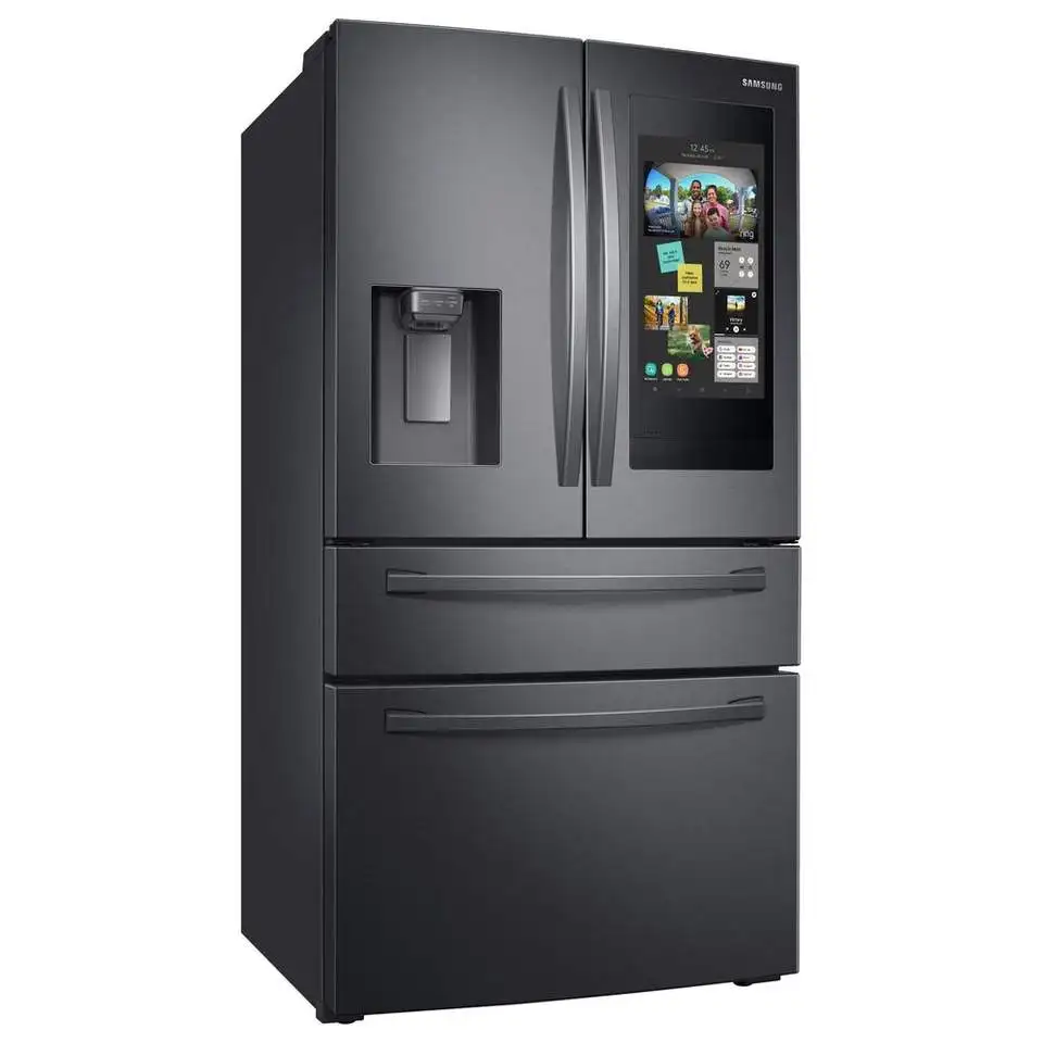 HOME CHOICE 28 cu ft 4 door french door refrigerator with touch screen Stainless Steel