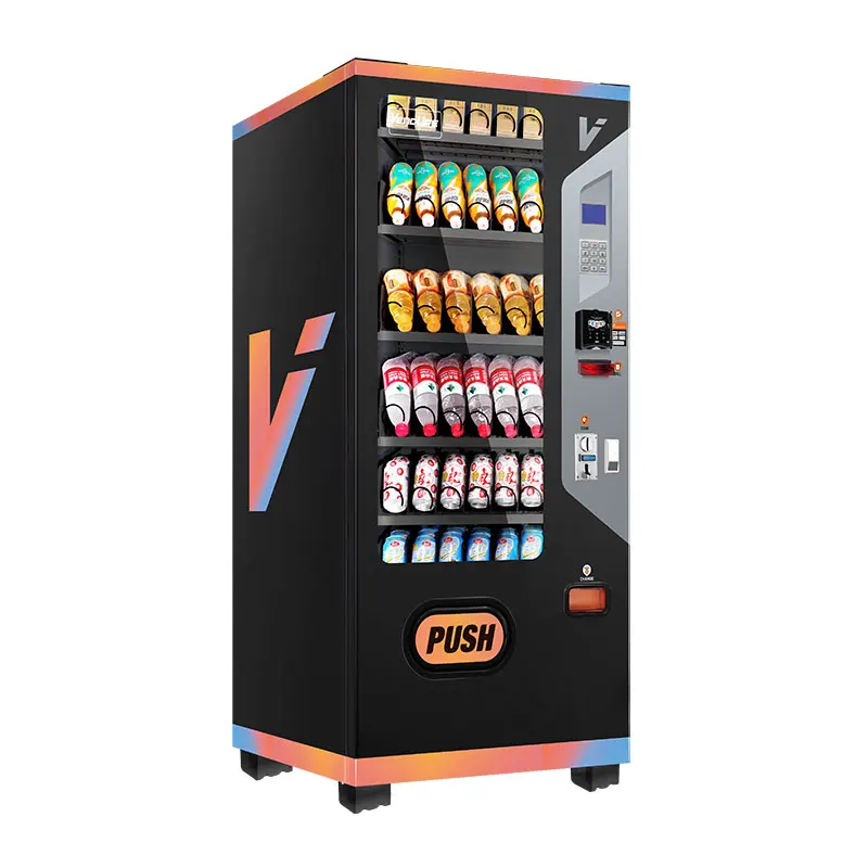 Dispensor personalizat pentru soda rece carbonată cu cititor de bani și card pentru uz outdoor