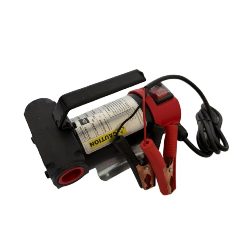 Small Portable Diesel Fuel Transfer Pump New Type DC12v/24v Stainless Steel Oil Pump High Efficiency