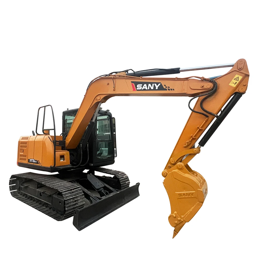 Sany Used Excavator 8t Digger Sany Sy75,Second Hand Used Excavators ...