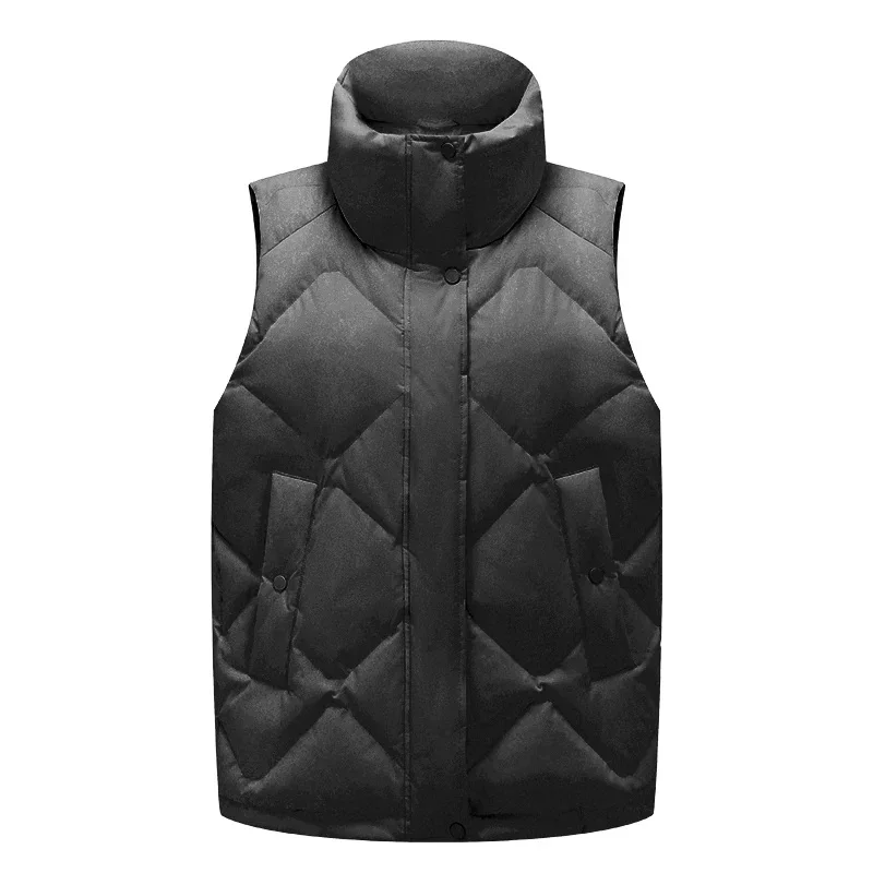 2025 Winter Coat Men Puffer Down Vest Puffy Bubble Men's Down Vest For ...