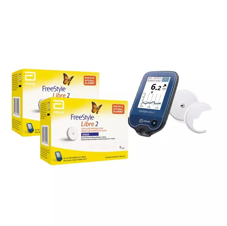 2023 All New Freestyl Libre 2 Reader With Sensor Starter Kit For