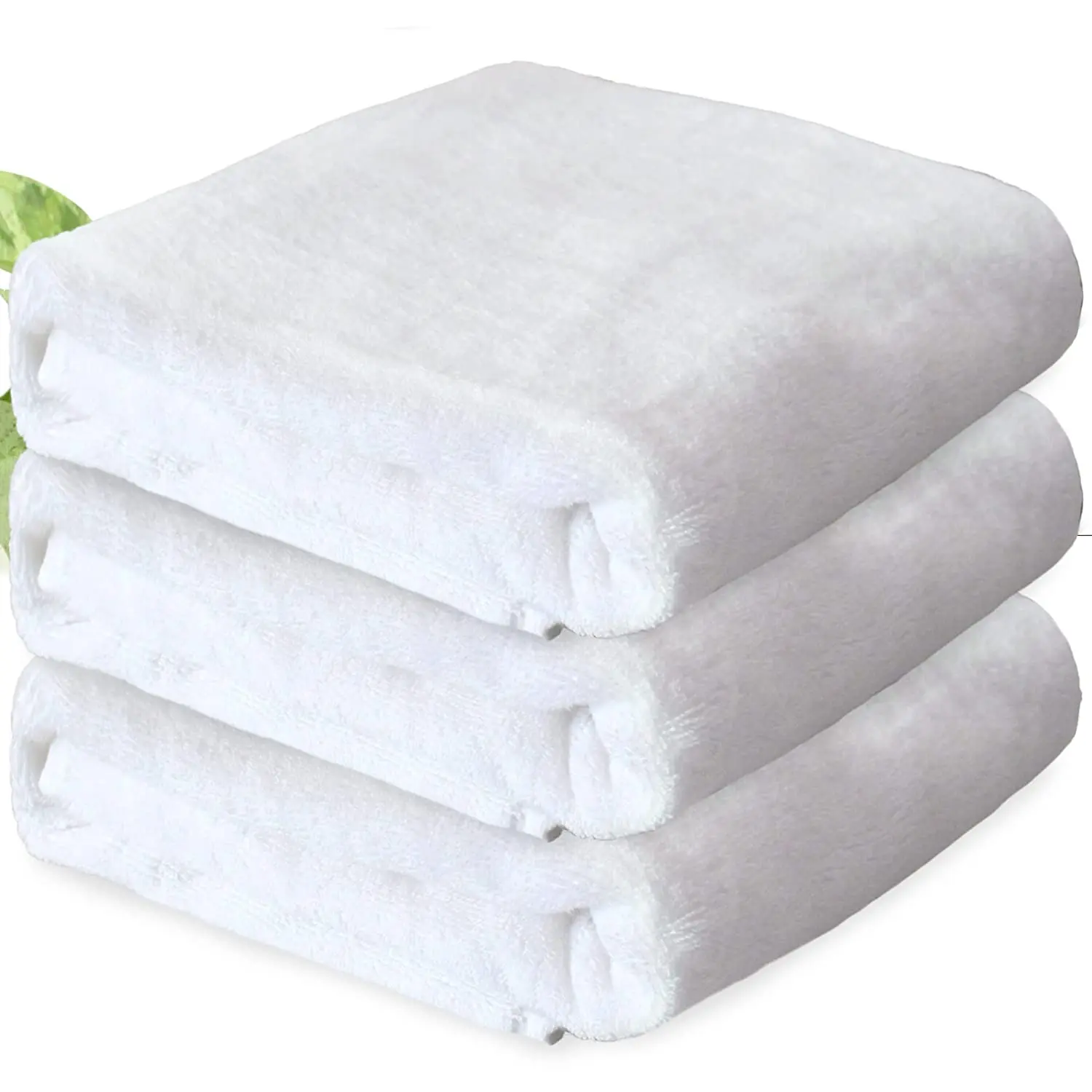 100 Cotton Luxury Hotel Plain Weave Face Hand Bath Towel With
