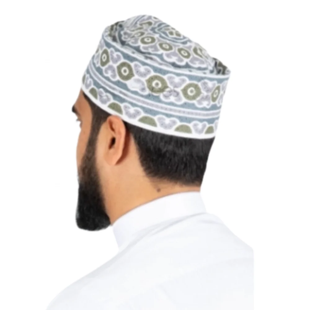 Classico esotico fatto a mano Omani Cap da uomo Kufi berretto musulmano  cappello preghiera musulmano cappello Fez Kufi all'ingrosso per gli uomini  tak