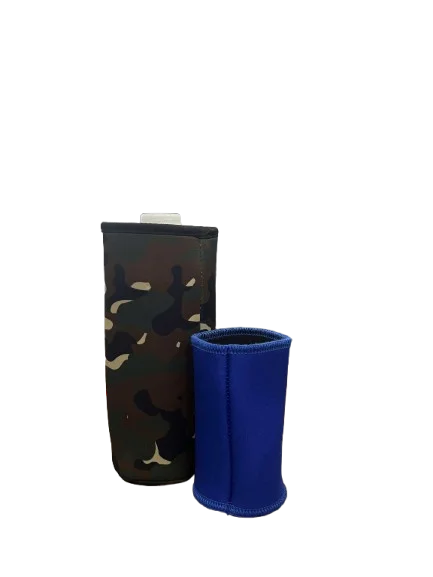 Wholesale Custom Logo Solid Color Insulated Drink Holder Neoprene Beer Can Koozy Collapsible Can Coozies Blank Beer Can Cooler