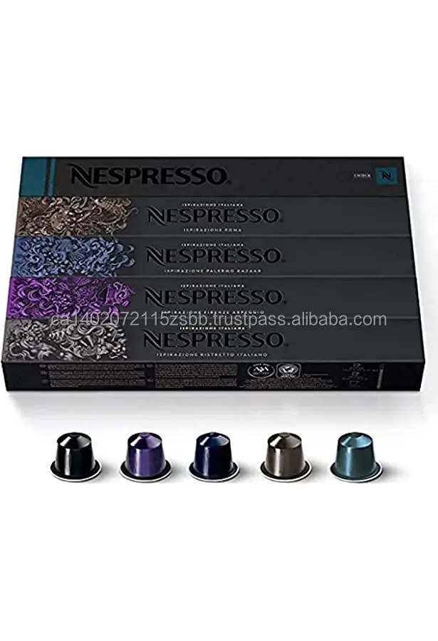 Nespresso Coffee 50 Pod Capsule 5 Sleeve Original Line/vertuoline Buy Nespresso Vertuoline