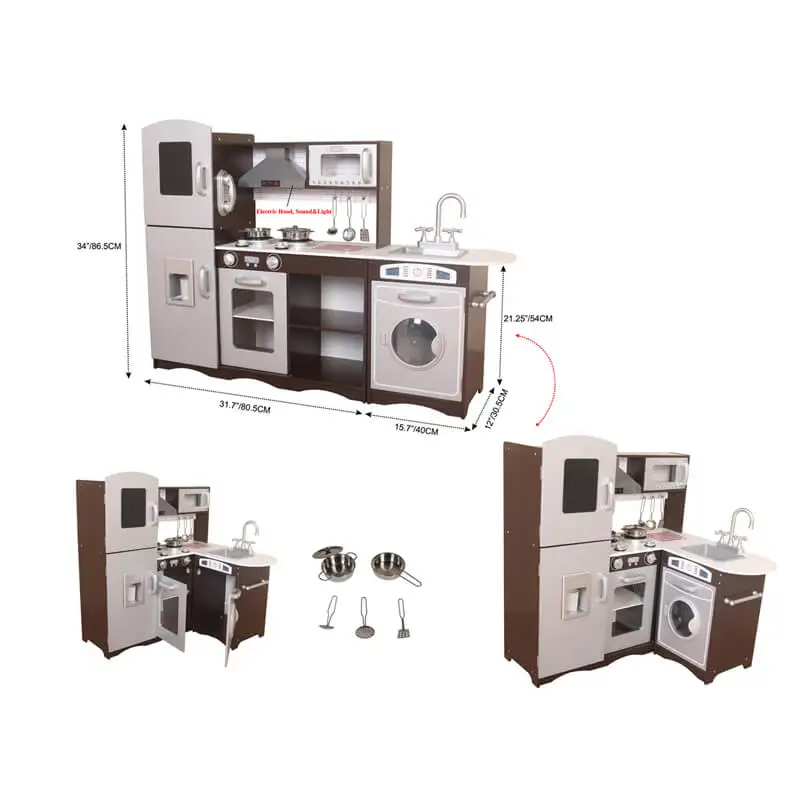 Новое поступление 2022 кухонный набор игрушки для детей большой размер больше с несколькими