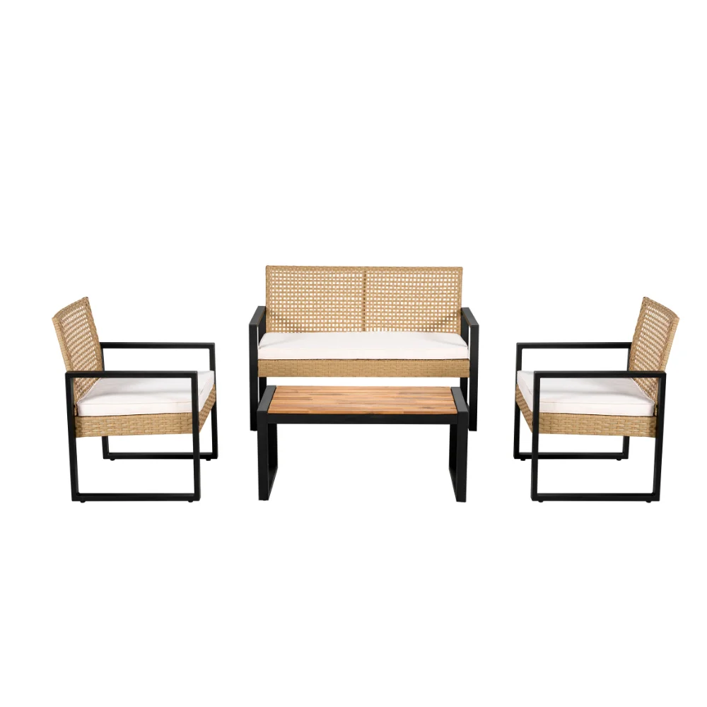 Garden Furniture Sofa Set 4piece Benk Daisy Outdoor Furniture Set