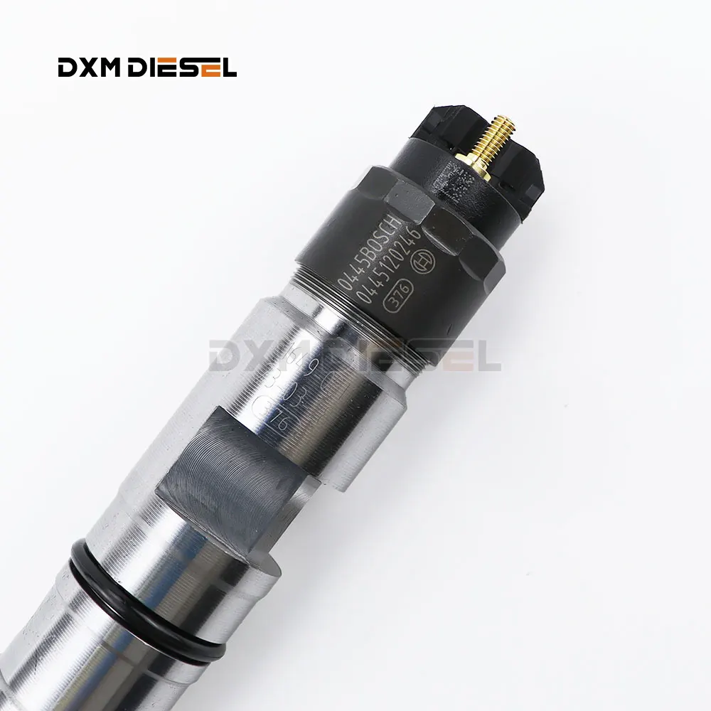 DXM 0445120246 04504664 21773130 genuine new diesel common rail injector 0445120246 for Deuitz KHD,Volivo factory