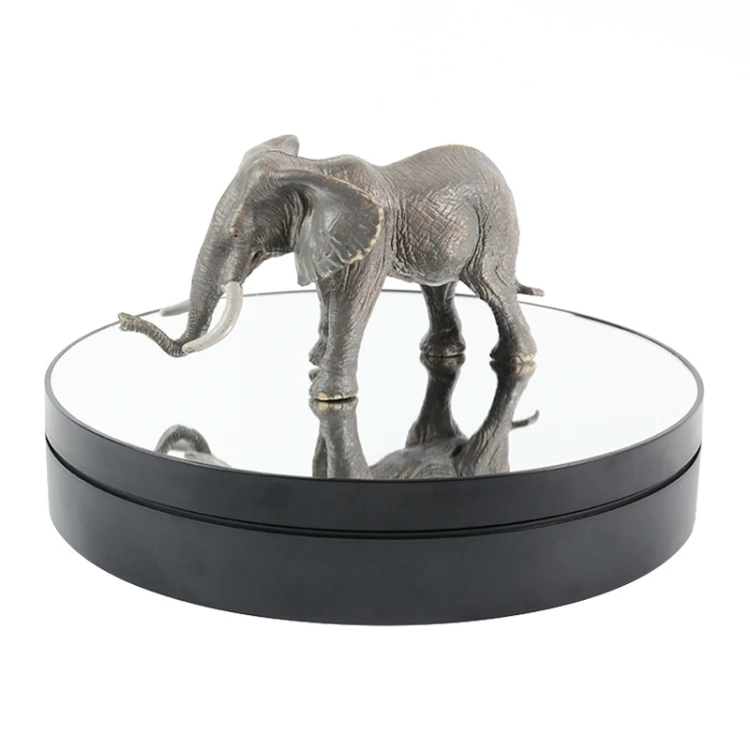 Factory Price  360 Degree Rotation Video Shooting Props Turntable 25cm Adjustable Speed Electric Rotating Display Stand