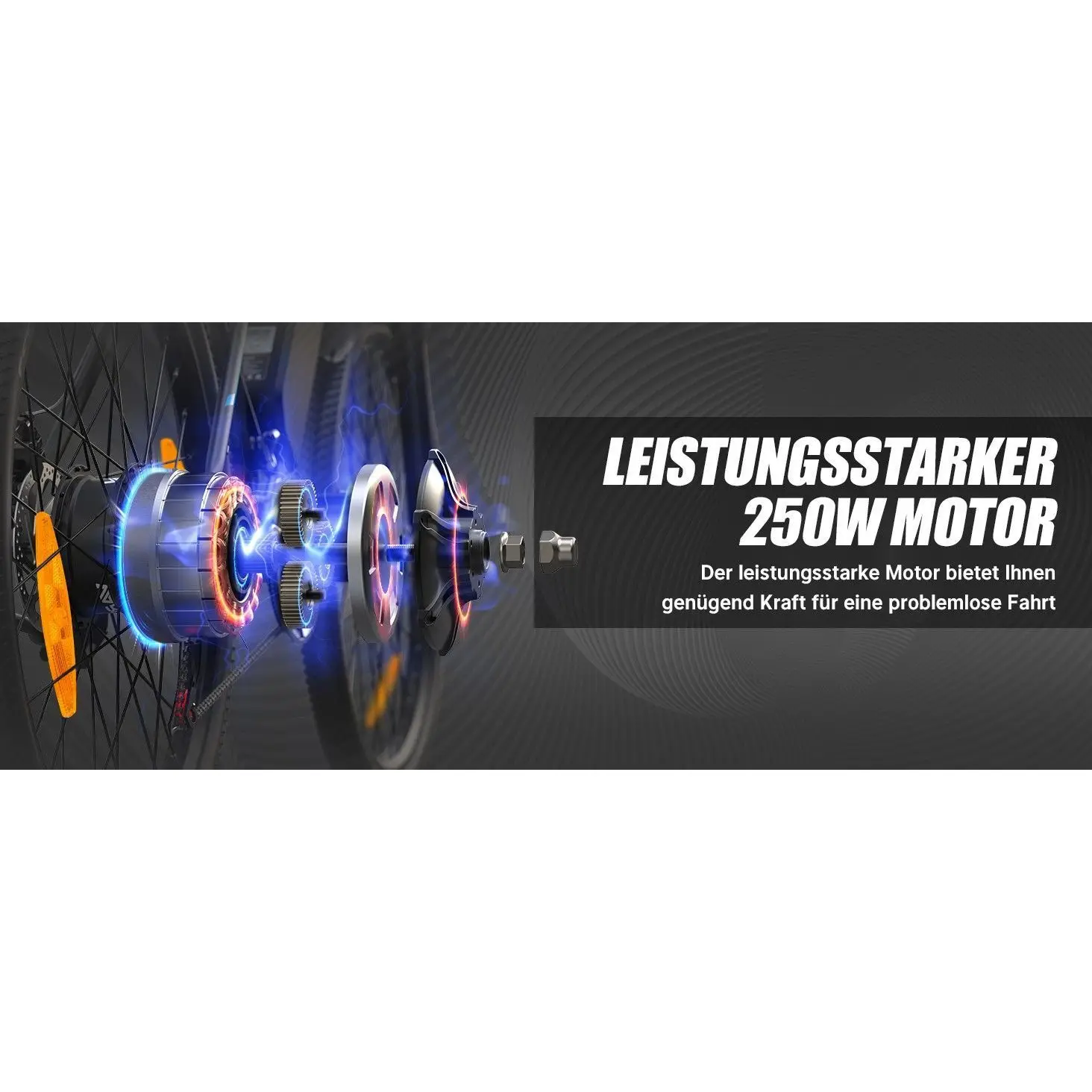 VARUN M26-2 Zoll E-Bike Elektrofahrrad48V 7.8 Ah abnehmbarer Akku E-Mountainbike