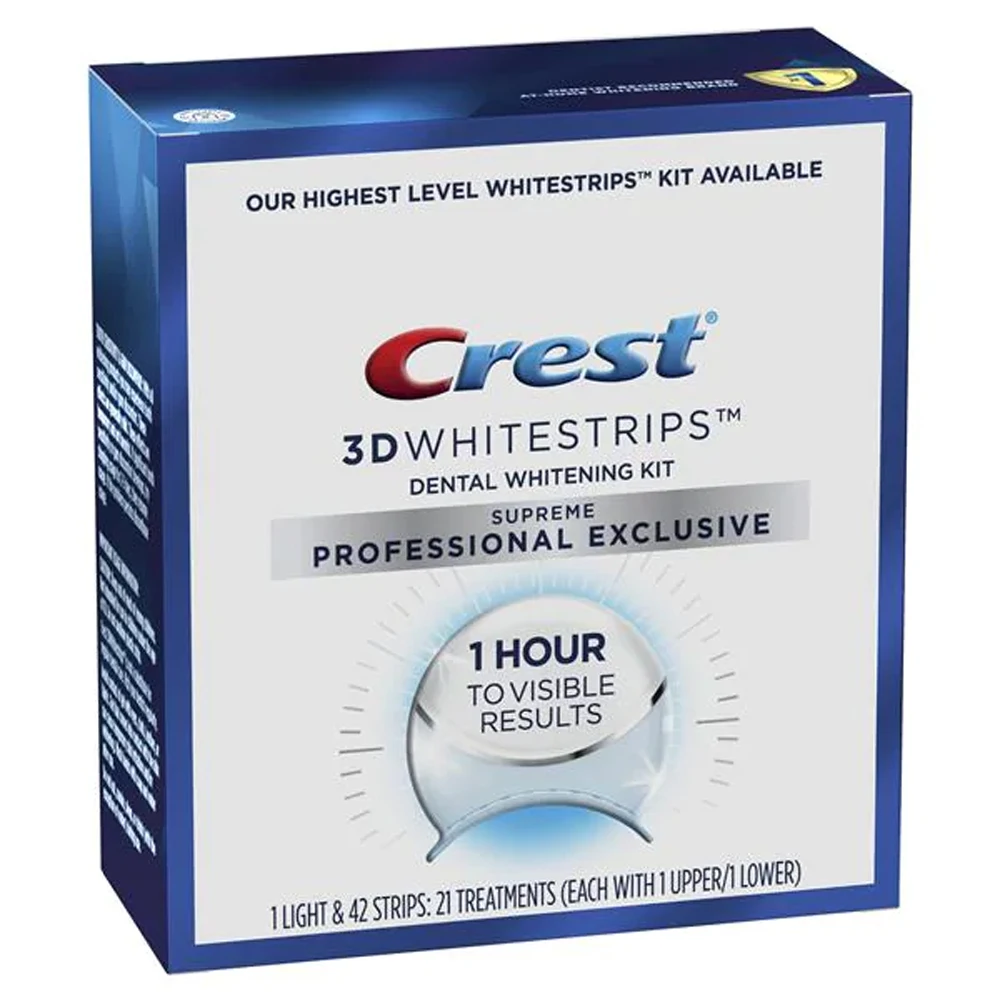 Crest Whitestrips Supreme Professional Exclusive With Led Light 1 Box