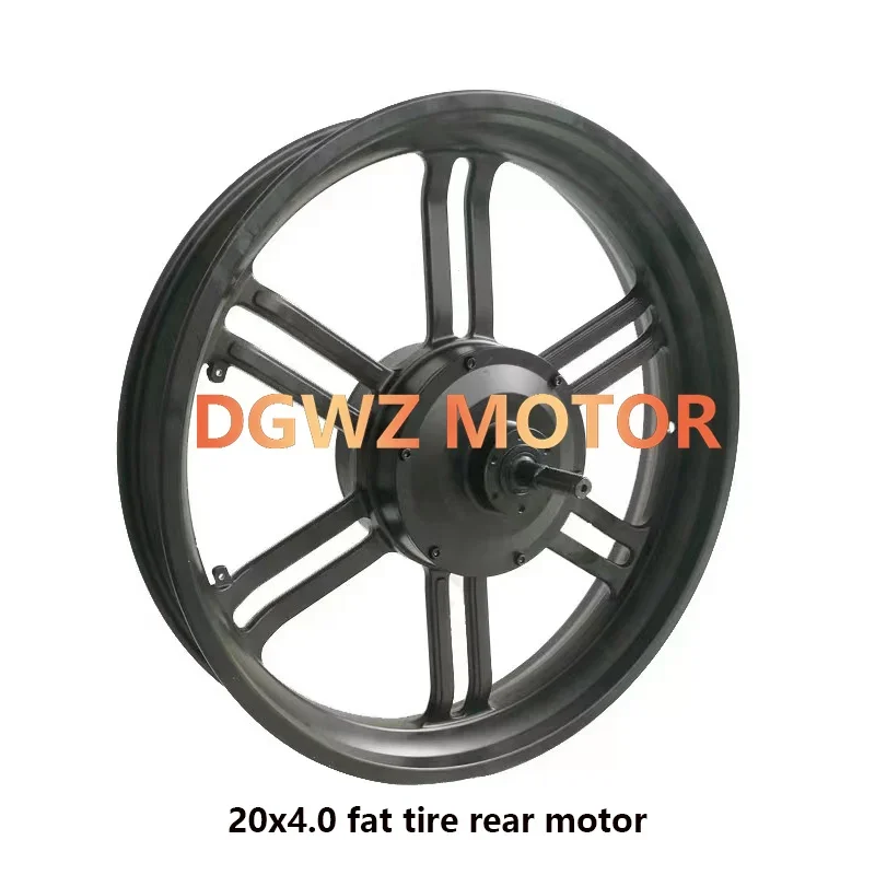 20x4.0インチ ギア付き 48V 750W/1000W ファットタイヤ 後輪ハブ
