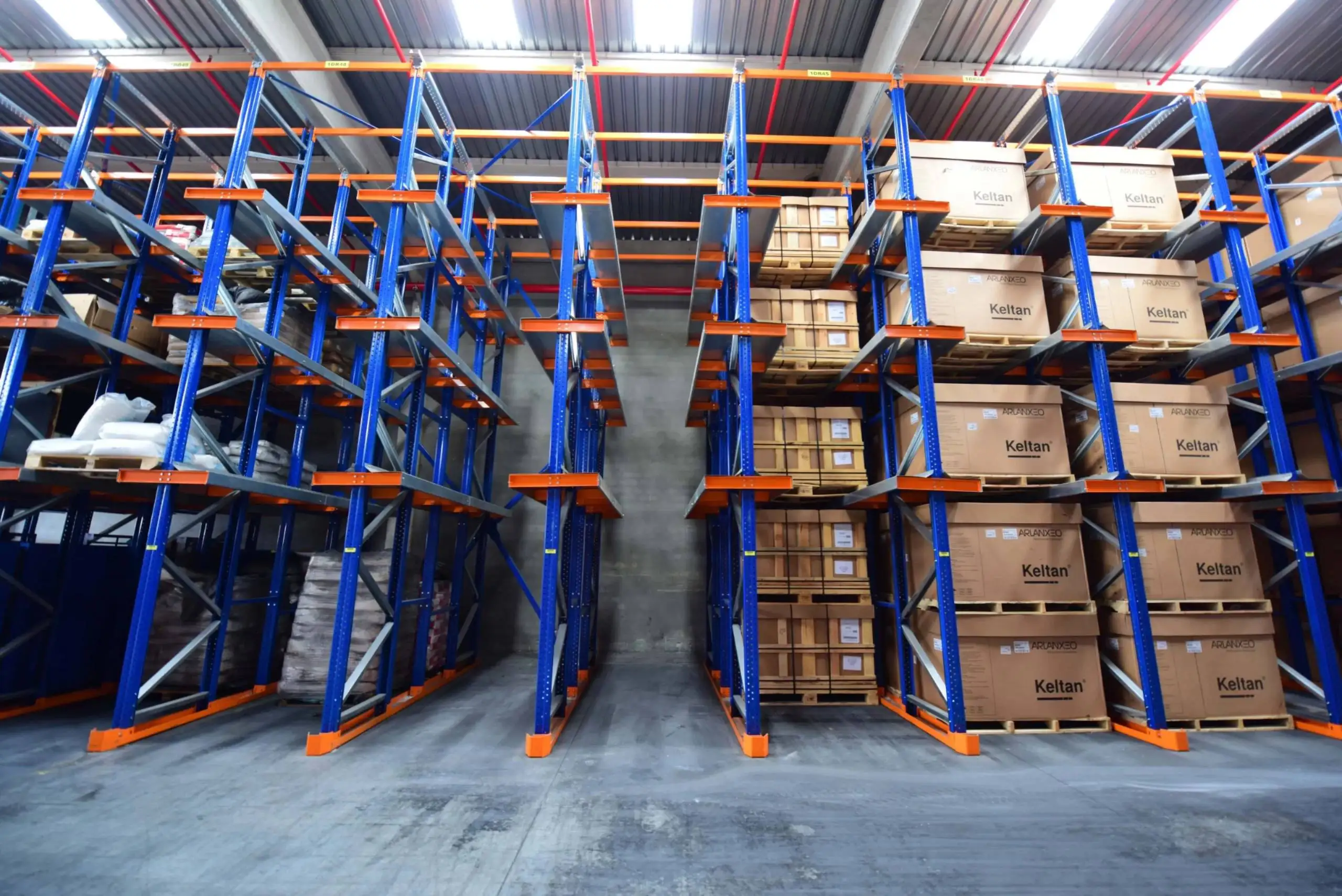 Fifo-lifo Industrial Metal Steel Racking System Warehouse Storage ...