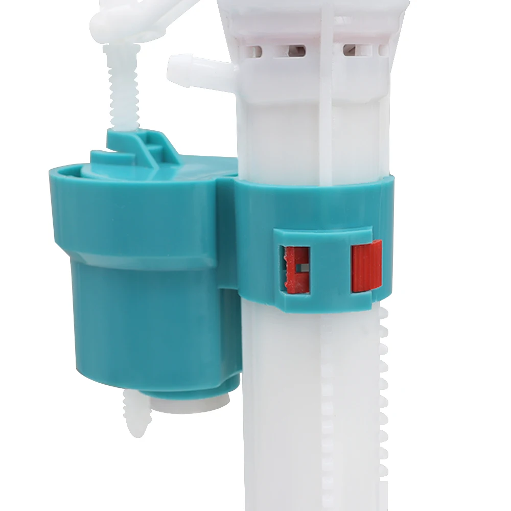 High Quality Adjustable Bottom Entry Plastic Inlet Fill Valve for Toilet Tank Anti-Siphon Design for Bathroom Use