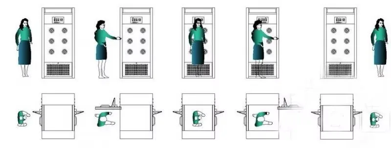 Customized stainless steel modular air shower for clean rooms with GMP air interlock and dust removal