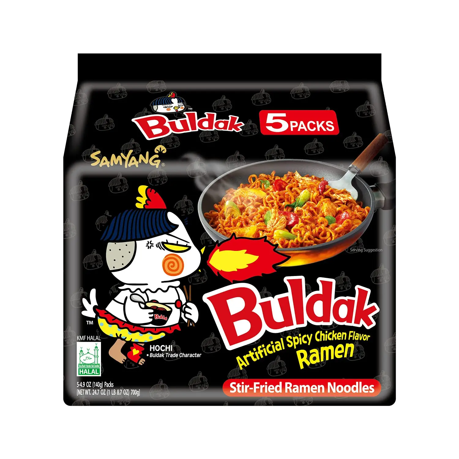 Samyang Buldak Noodle Buldak Hot Chicken Flavour Ramen Instant Noodles
