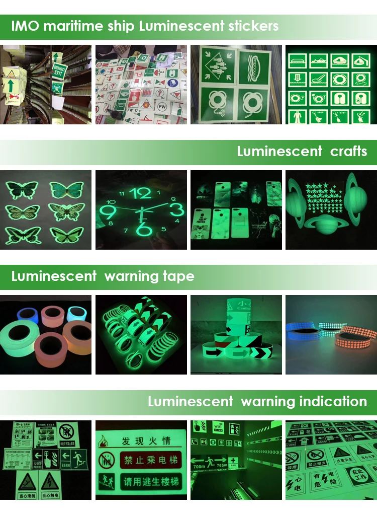 Matt Surface Pvc Printable Glow In The Dark Paper Photoluminescent Vinyl - Buy Fluorescent ...