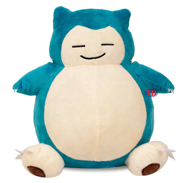 Plush Sleeping Snorlax Plush For Traveling,Car Rides,Nap Time,And Play