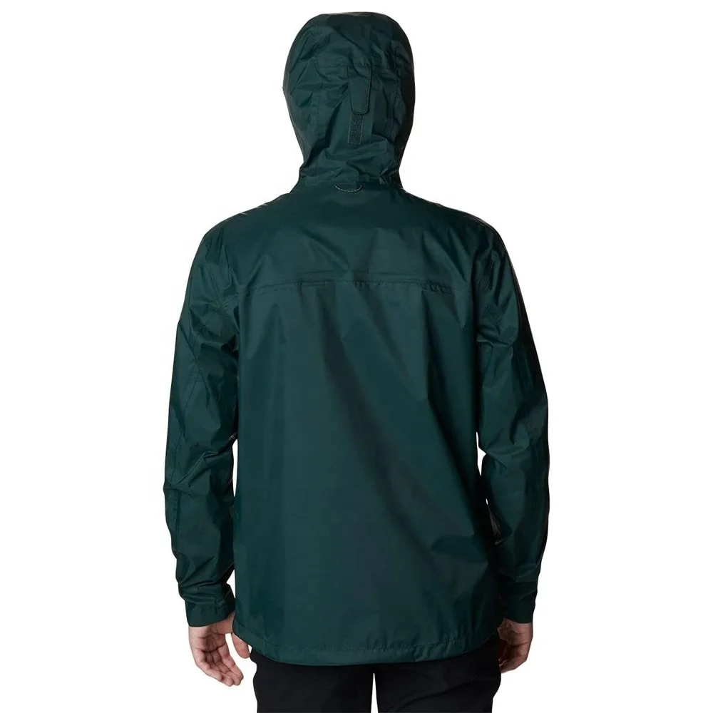 Men Lightweight Windbreaker Jacket 100 Nylon Jacket Hooded Windbreaker Windproof Waterproof