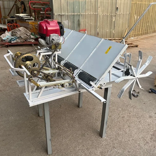 Hand Manual 1or 2 or 6 Row Paddy Rice Planting Planter Machine Machines with Petrol Engine