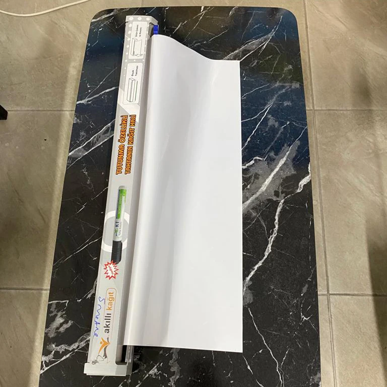 Dry Erase 10 Meter Cuttable Whiteboard Reusable Durable Polystyrene