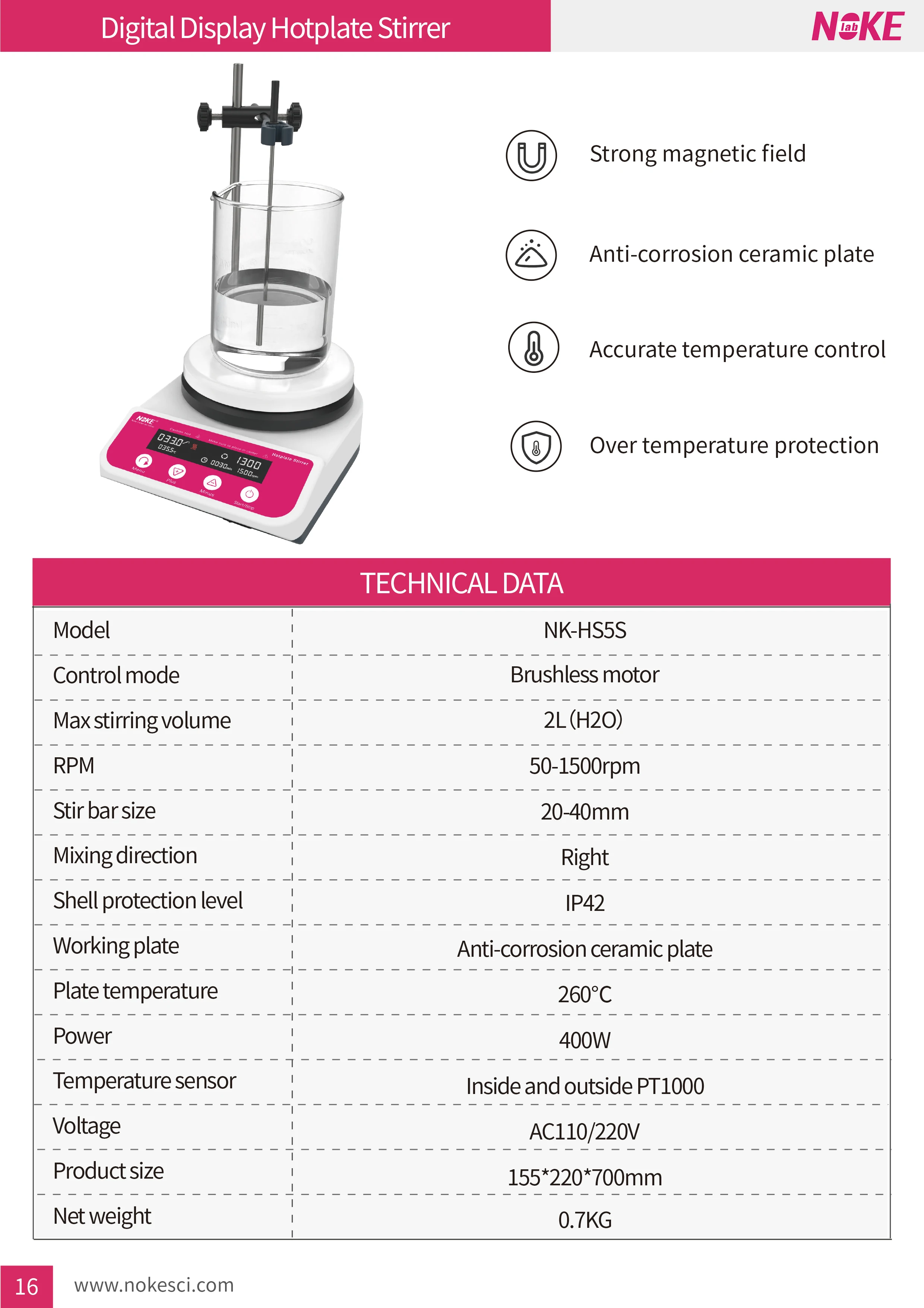 Digital Stirrer Laboratory Stirrer Cheap Price
