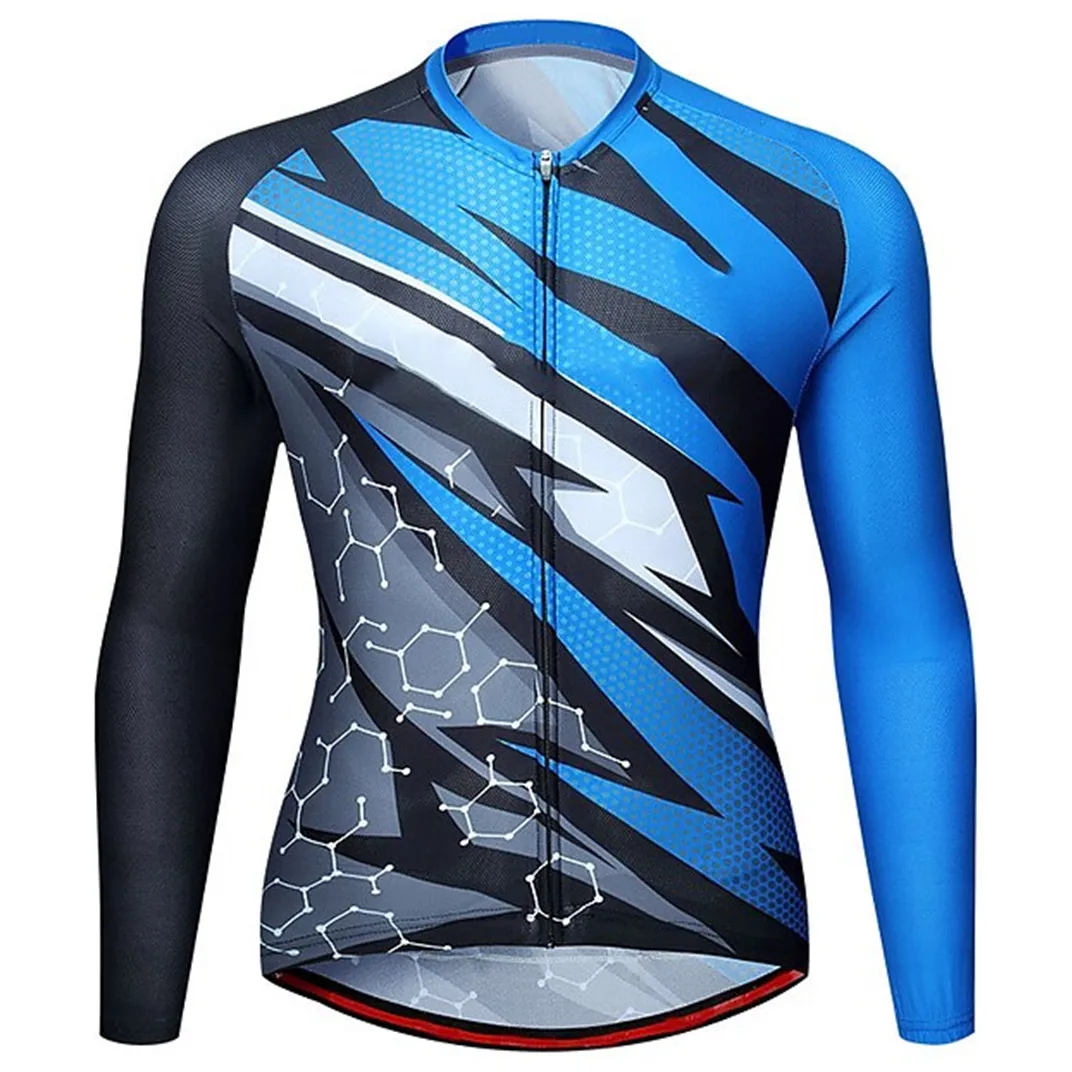 2018 New Orange Mens Short Sleeve MTB Quick Dry Bicycle Cycling Jerseys Racing Sportswear Tops