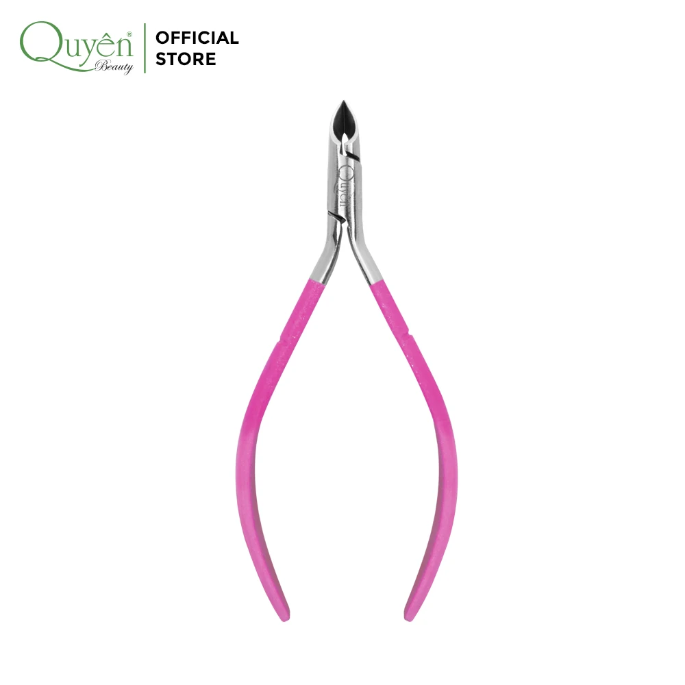 Multicolored Cuticle Nipper Stainless Steel Pink Highprecision Pliers Blade Skin Cutting