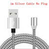 1 meter magnetic cable - silver [without head]