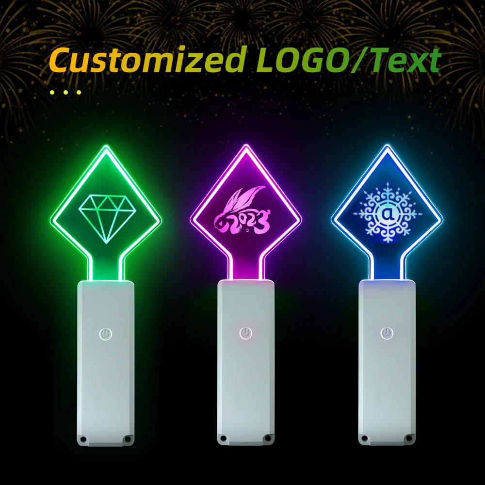 Glow Sticks Wands Stick Lights Light Bright Lightstick Luminous Led ...