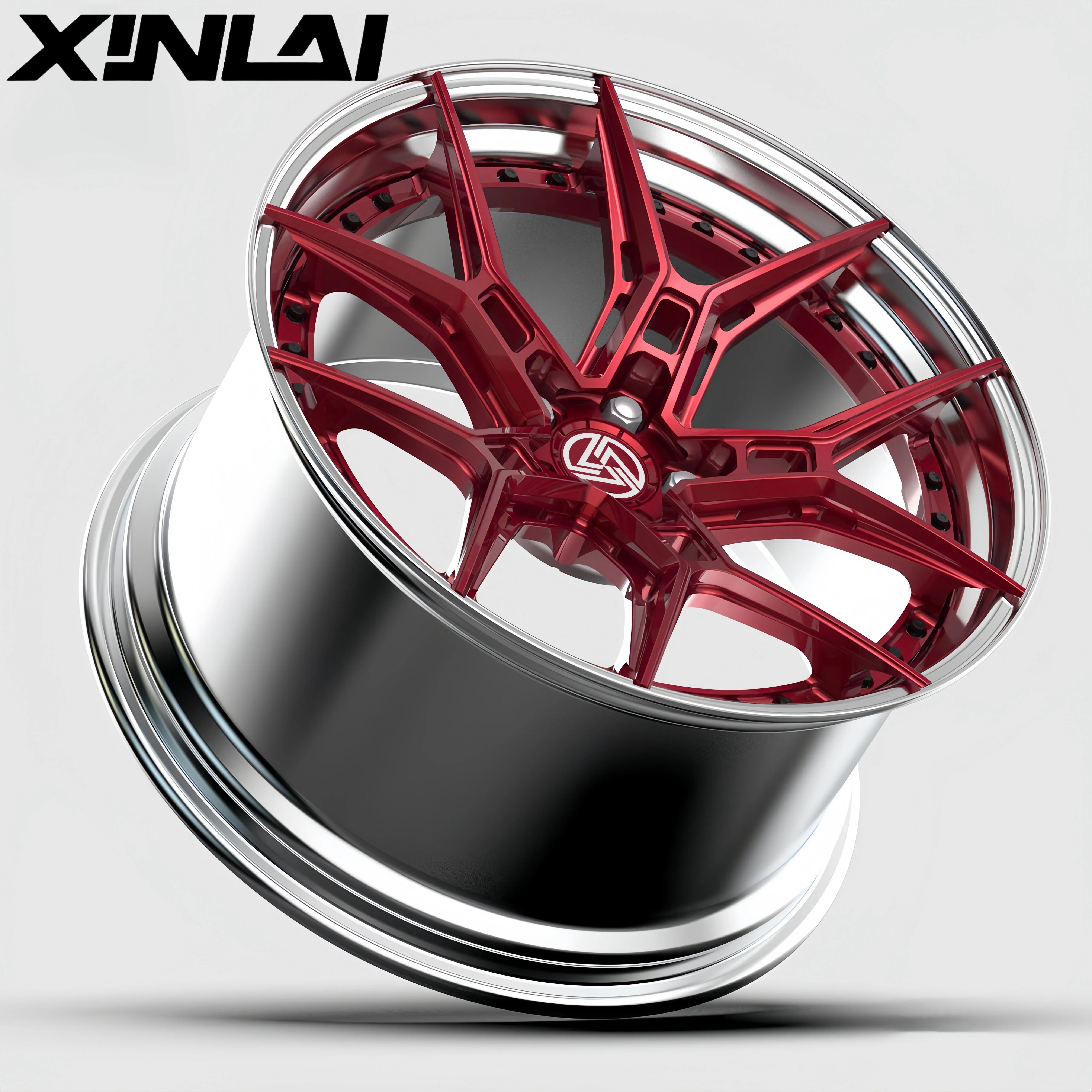 XINLAI Custom Deep Concave Aluminum Alloy Forged Wheels Hubs 2-Piece Car Rims Wheels for Mercedes A45 CLA45 C63 E53 E63 CLS63 - Image 4