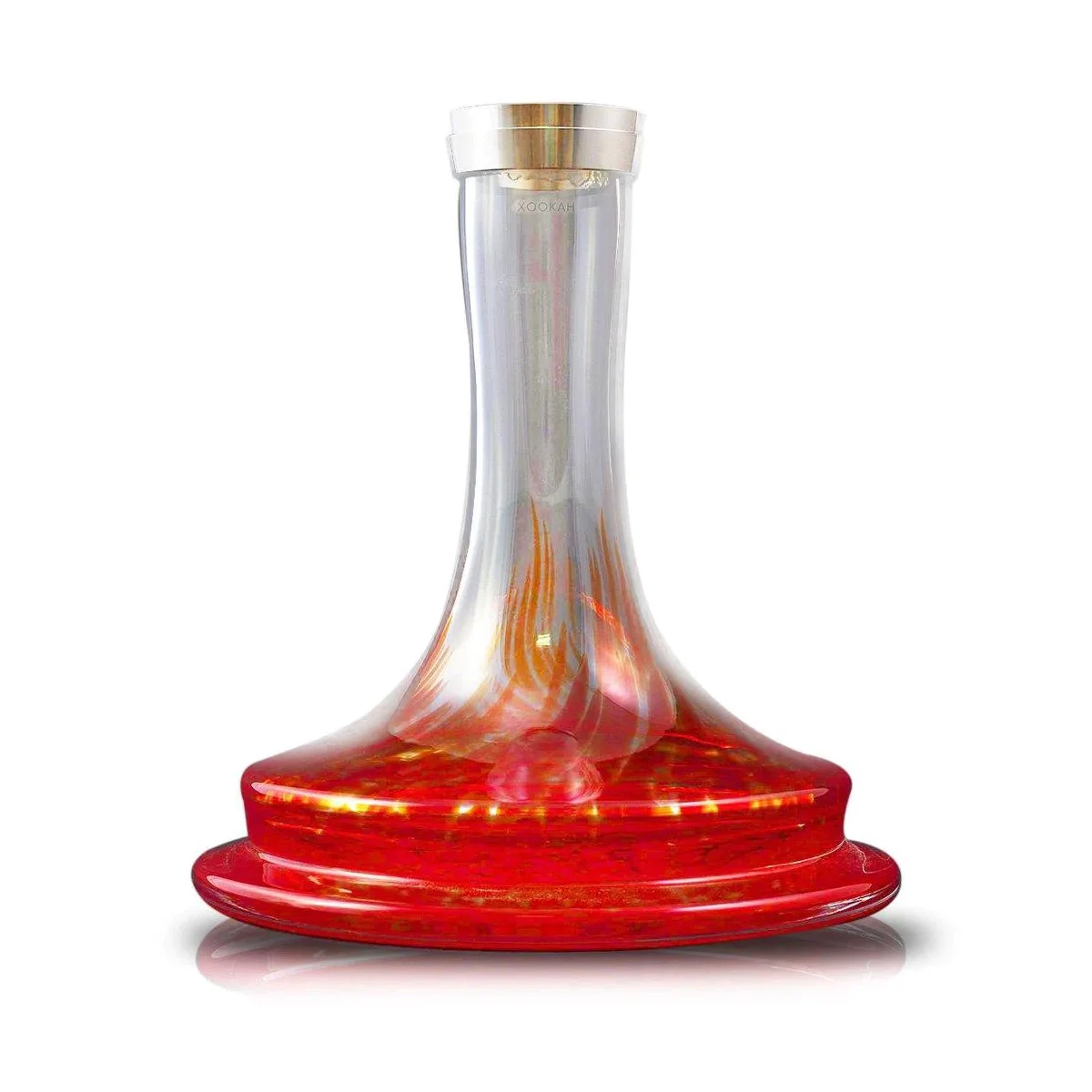 Customizable Design Shisha Glass Vase Cut Hookah Glass Bottle Vases