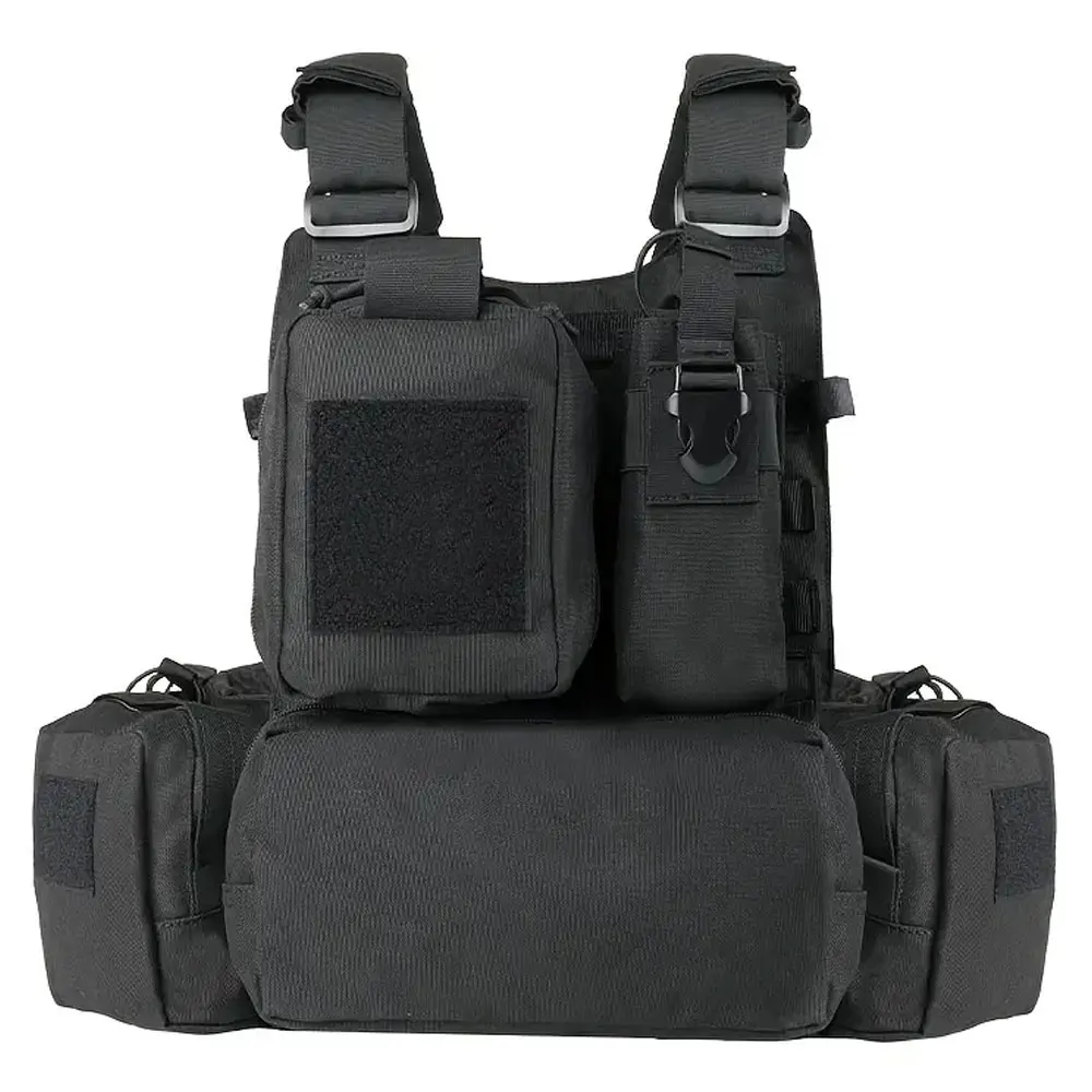New Arrival System Plate Tactical Heavyweight Quick Release Carrier Tactical Airsoft Vest Multi Pocket Tactical Airsoft Vest