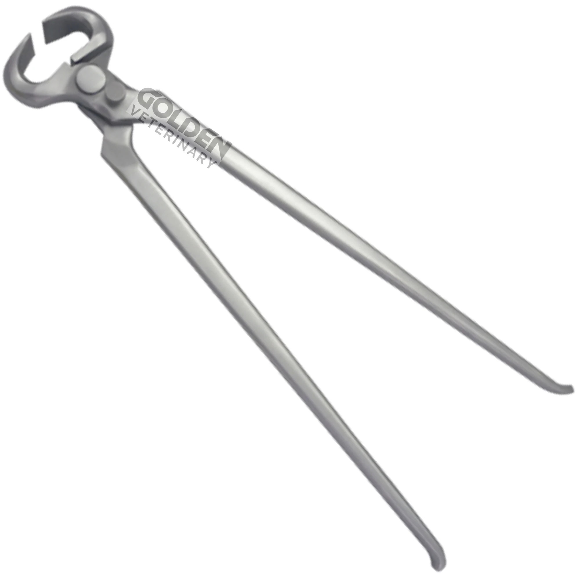 One Handed Spring Loaded Hoof Nipper /trimmer With Locking Nut (flush