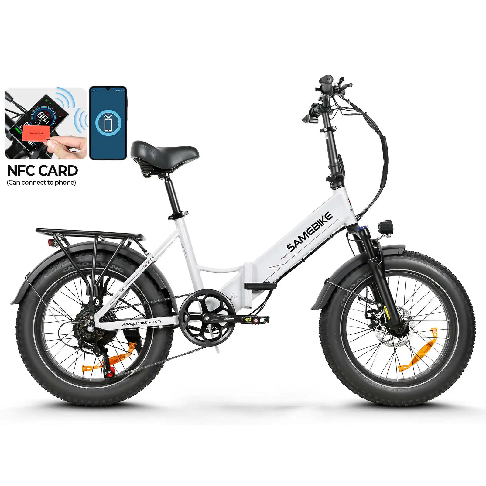 LOTDM200-II 750W Step-through Folding Bike