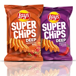 Lays Classic Chips 67g Hard-Fried Dried Vegetable Chips with Salty & Sweet Taste Bulk Packaging Containing Potato & Sweet Potato
