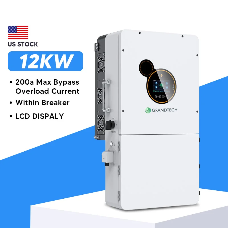 Srne Split- ja kolmivaiheinen off-grid hybridiaurinkoinvertterijärjestelmä 6kw 8kw 10kw 12kw 16kw 24v/48v Aurinkoinvertterit Puhdas siniaalto