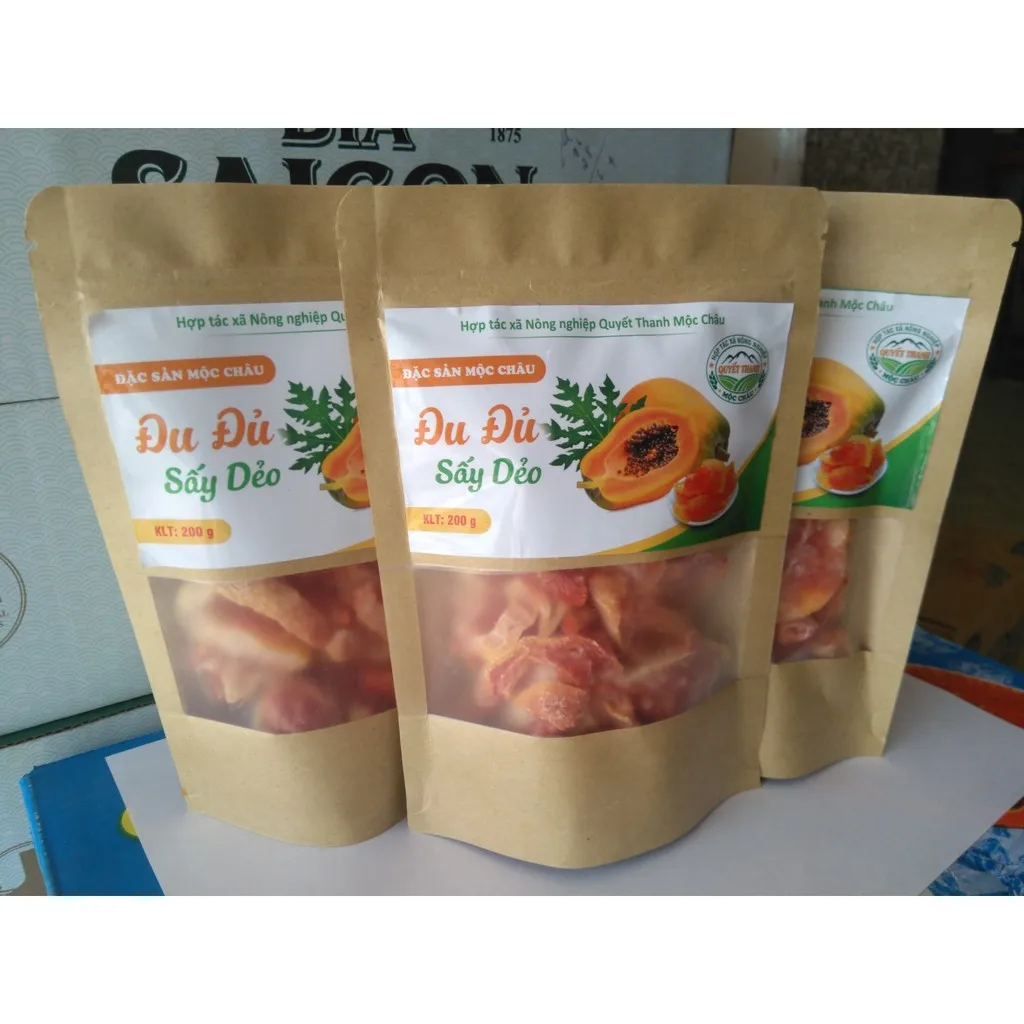 Vietnam Dried Soft Papaya / Dehydrated Red Papaya Slice 2022 Ms