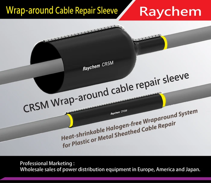 Raychem Heat Shrink Wraparound Repair Sleeve Buy Raychem Crsm Cable