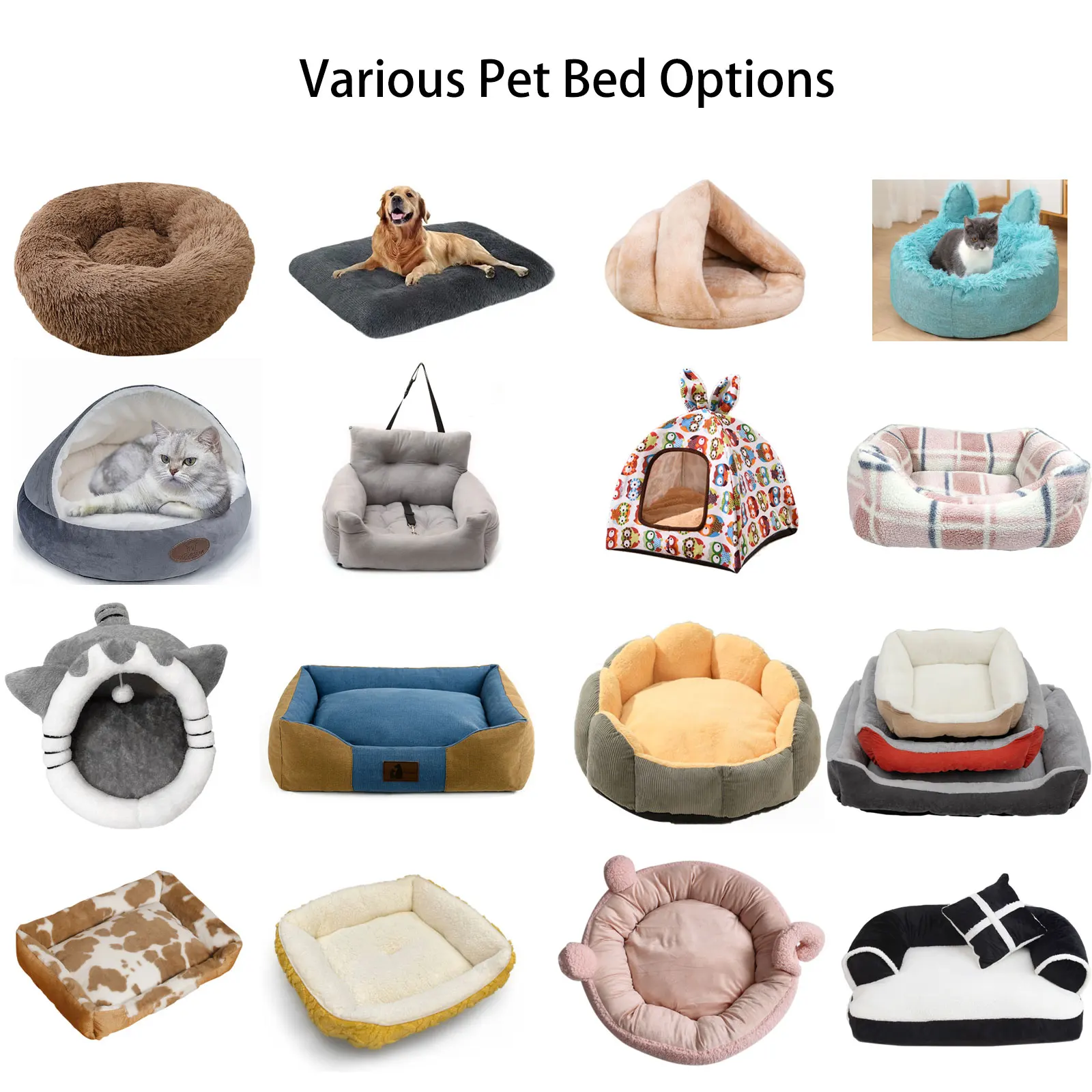 Amazon Partner Drop Shipping Orthopedic Wash Custom Cute Round Cozy