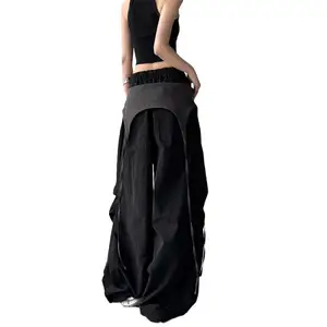 Women's OEM Custom Streetwear Flare Joggers - Sport Running Track Pants