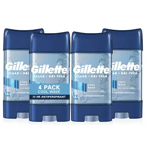 6 X Gillette- Endurance Cool Wave Men's Antiperspirant Deodorant Spray150ml