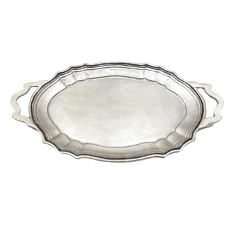 Decorative Metal Serving Tray And Platter For Food Weddings Parties ...